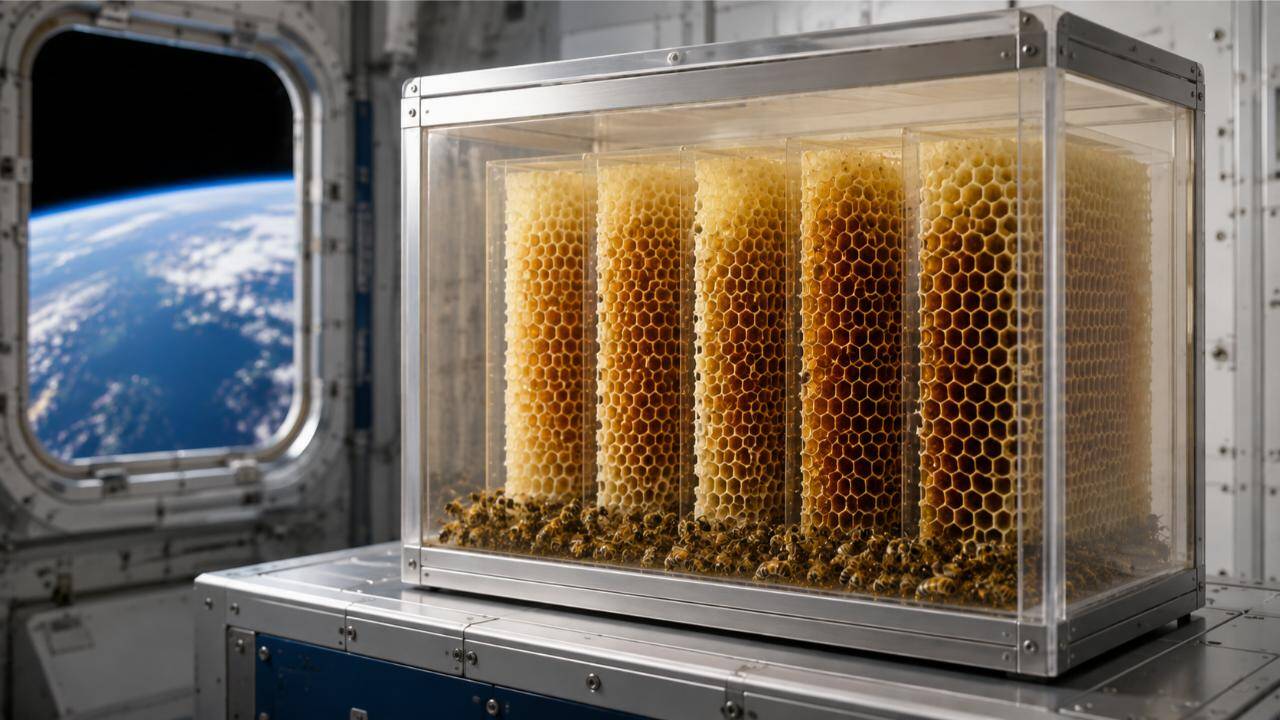 NASA Sends 3301 Bees to Space in 1984