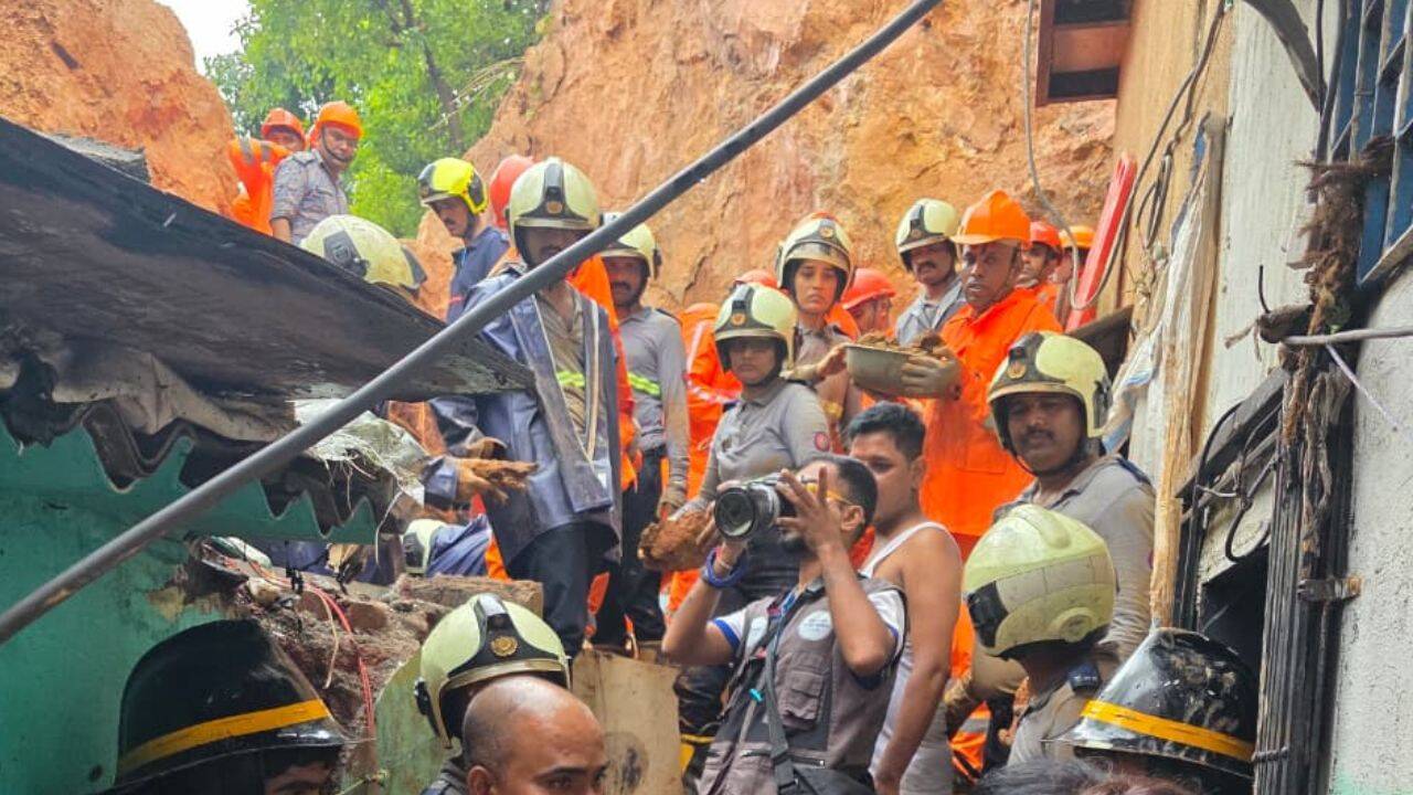 Landslide Hits Mumbai's Kurla, 2 Dead, 2 Injured