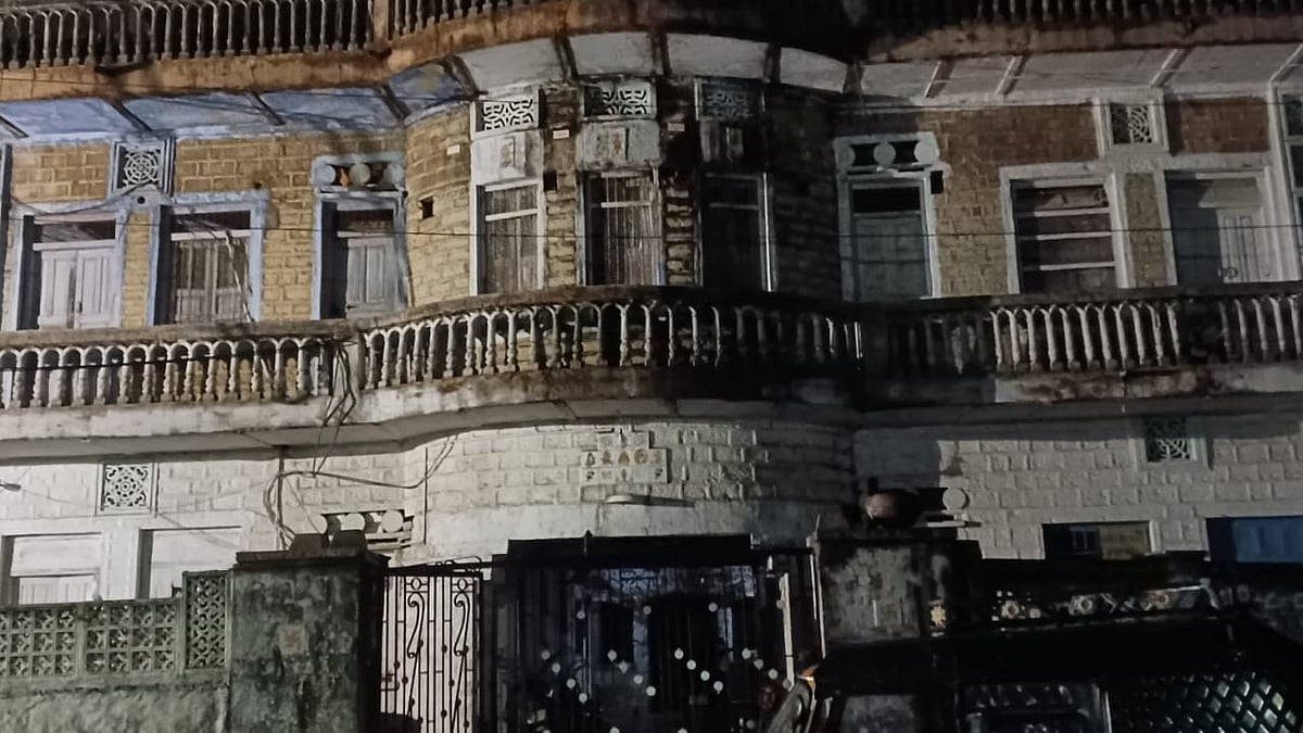 Balcony Collapses In Neemuch Building