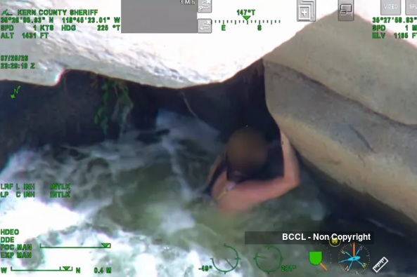 Woman Rescued from California's Kern River Rapids