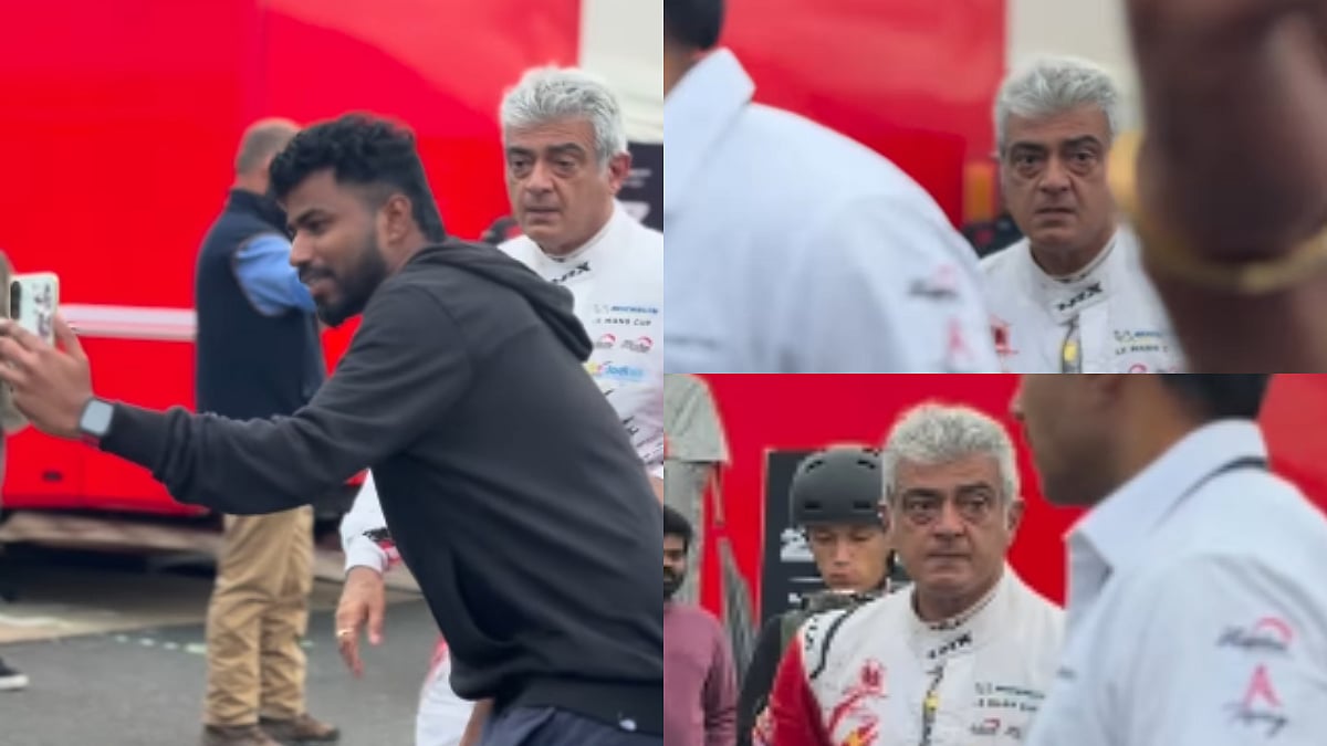 Ajith Kumar Loses Temper At Fan At Le Mans Race