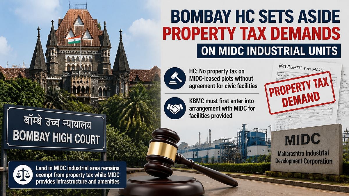 Bombay HC Quashes KBMC Tax Demands On MIDC Units
