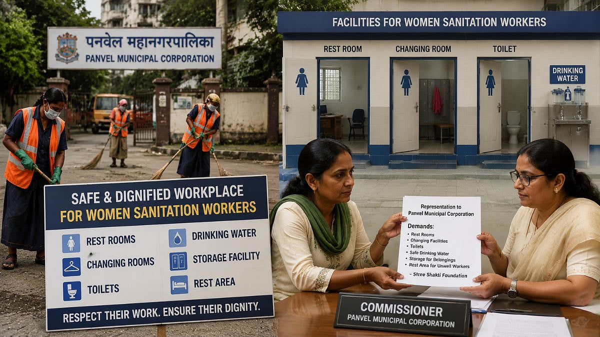 Panvel NGO Demands Better Facilities For Women Sanitation Workers