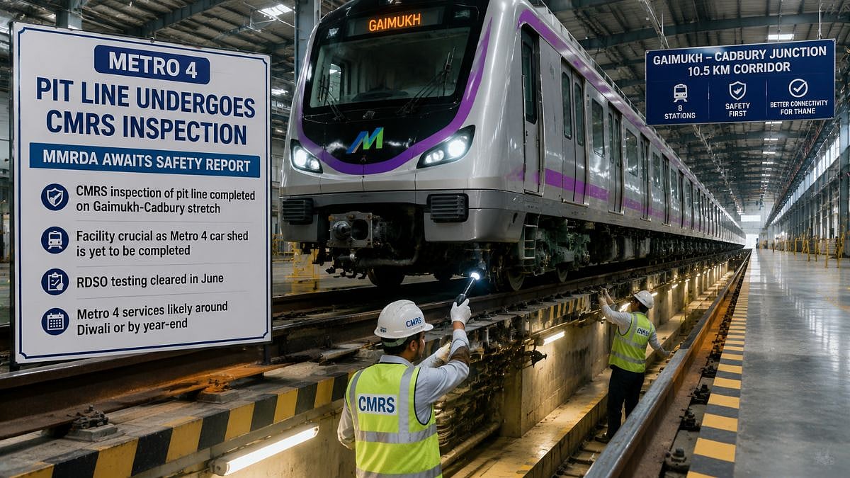 Mumbai Metro 4 Clears Safety Inspection