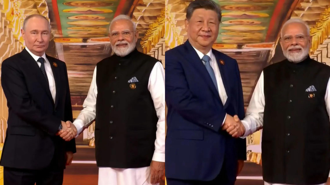 PM Modi Greets Leaders at Brics Summit