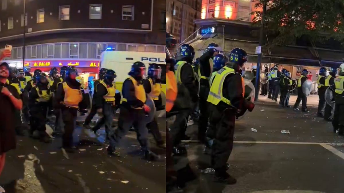 London Erupts in Unrest After Morocco's World Cup Loss