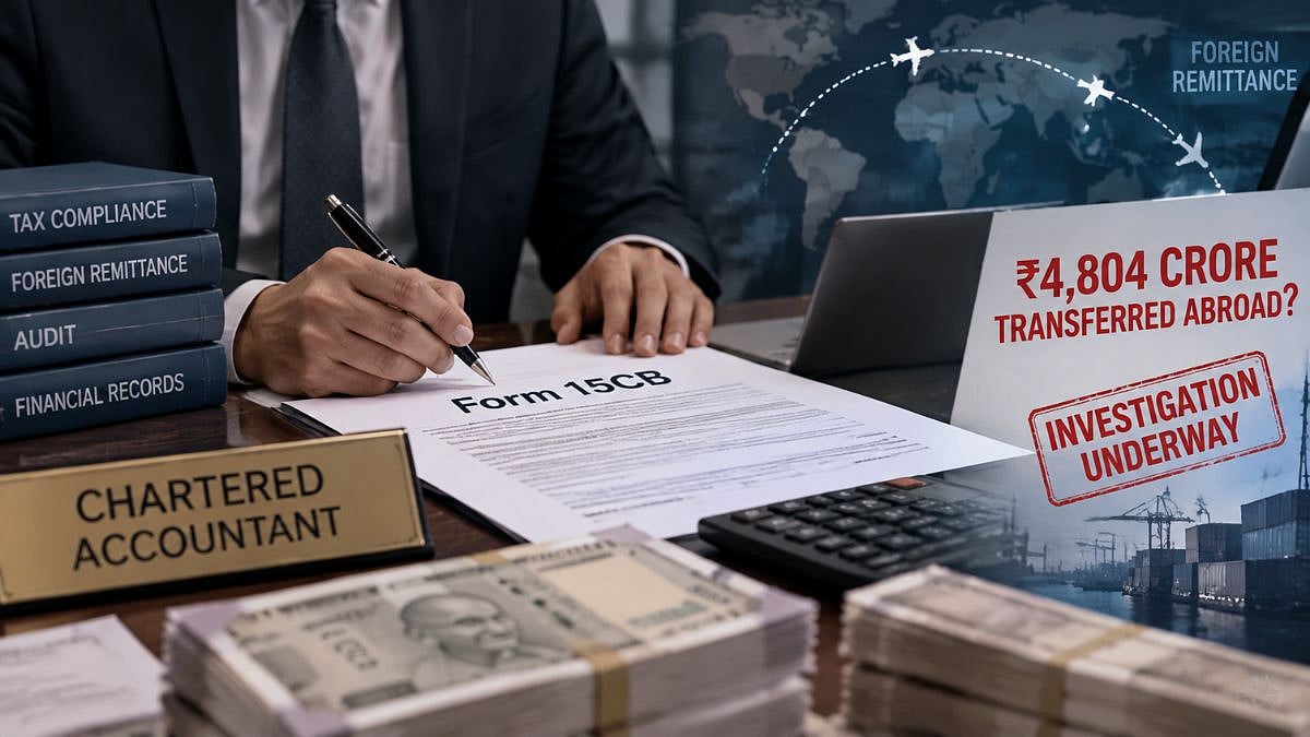 Mumbai CA Booked Over ₹4,804 Crore Foreign Remittances Scam