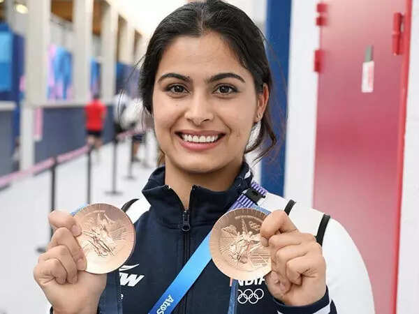 Bhaker Wins Bronze at ISSF World Cup