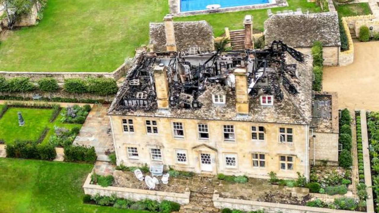 Cotswolds Mansion Gutted by Fire After Sale