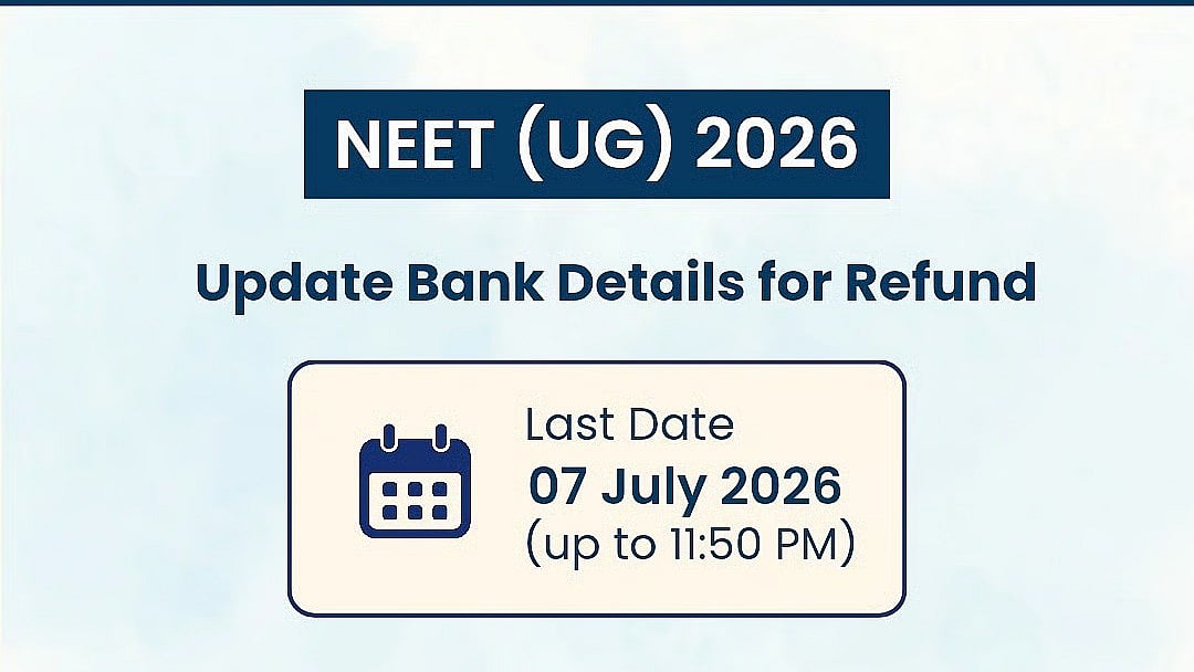 NEET UG 2026 Refund Portal Closes Tonight