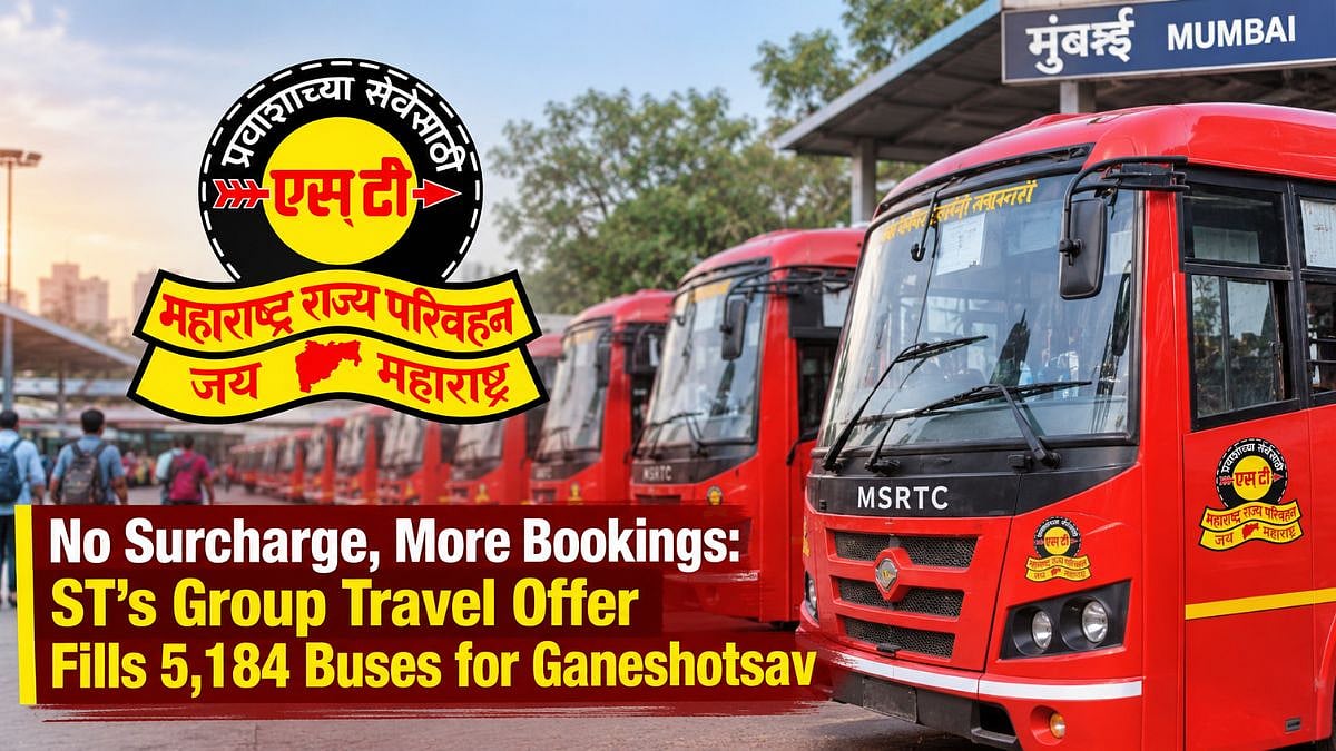 MSRTC Books 5,184 Buses For Konkan Ganeshotsav Travel