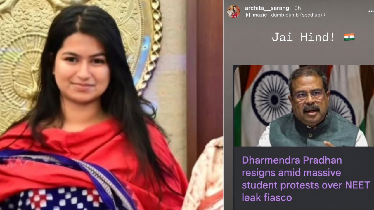 Odisha BJP MP's Daughter Refuses to Delete Post on Pradhan