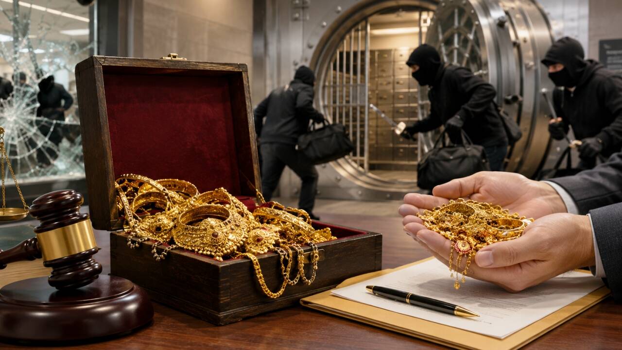 Borrower Wins Case for Full Gold Value After Bank Robbery