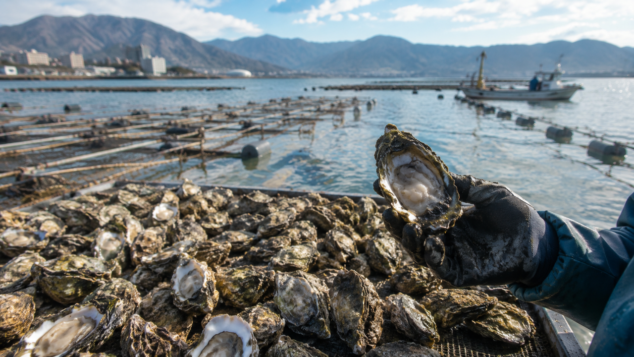 Hiroshima Oyster Farms Hit by 90% Death Rate