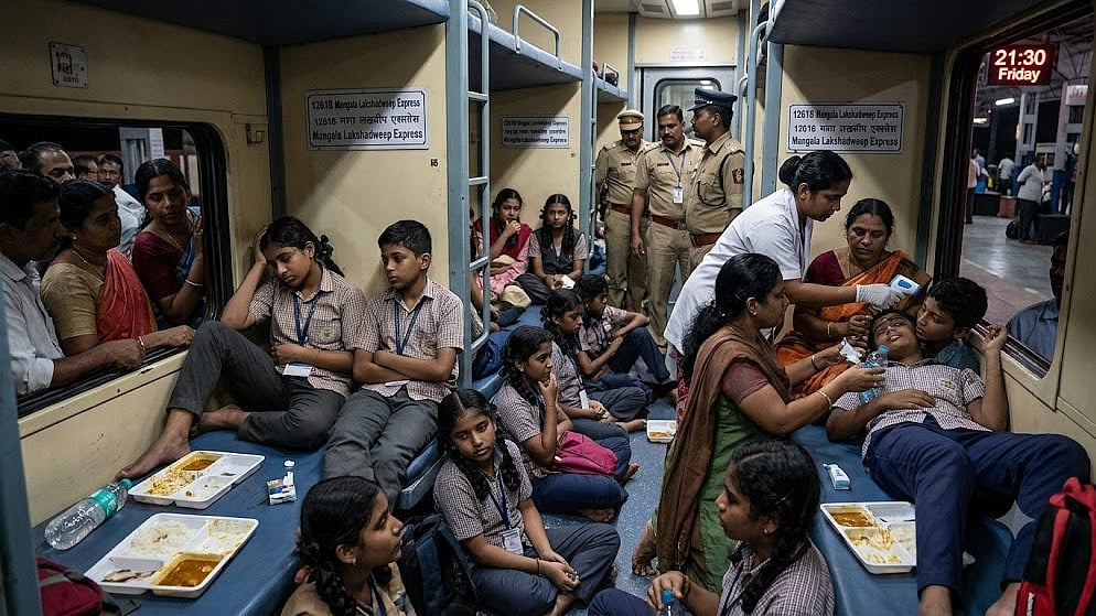 20 Kerala Kids Fall Ill On Train At Khandwa Station