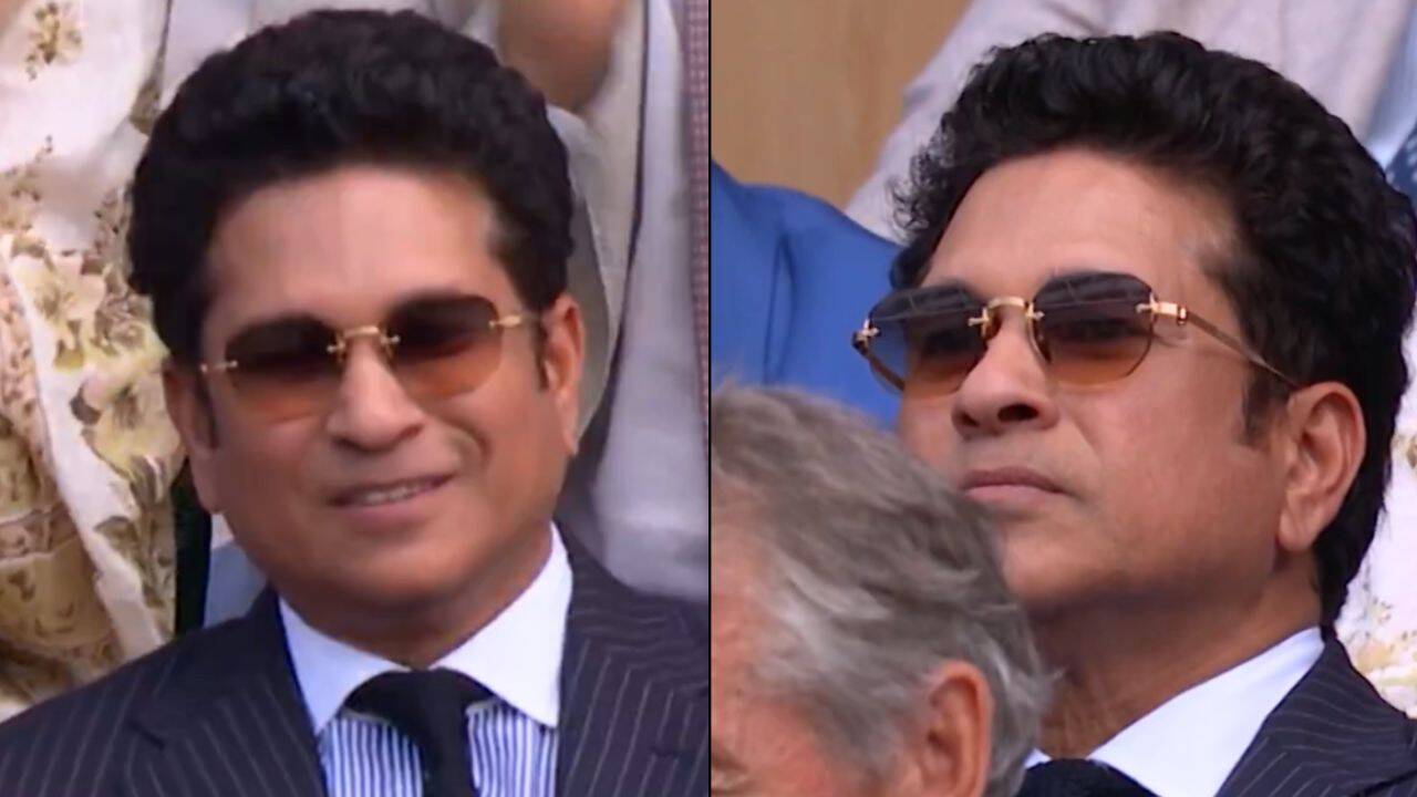 Sachin Tendulkar Spotted At Wimbledon