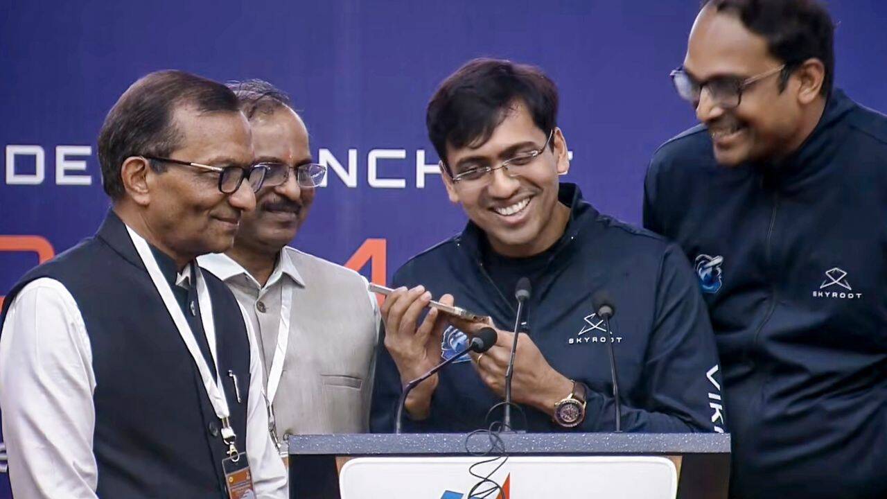 PM Modi Lauds Skyroot After Vikram-1 Success