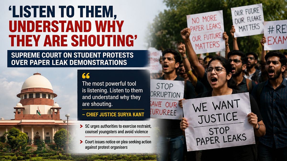 Supreme Court Urges Restraint On Student Protests