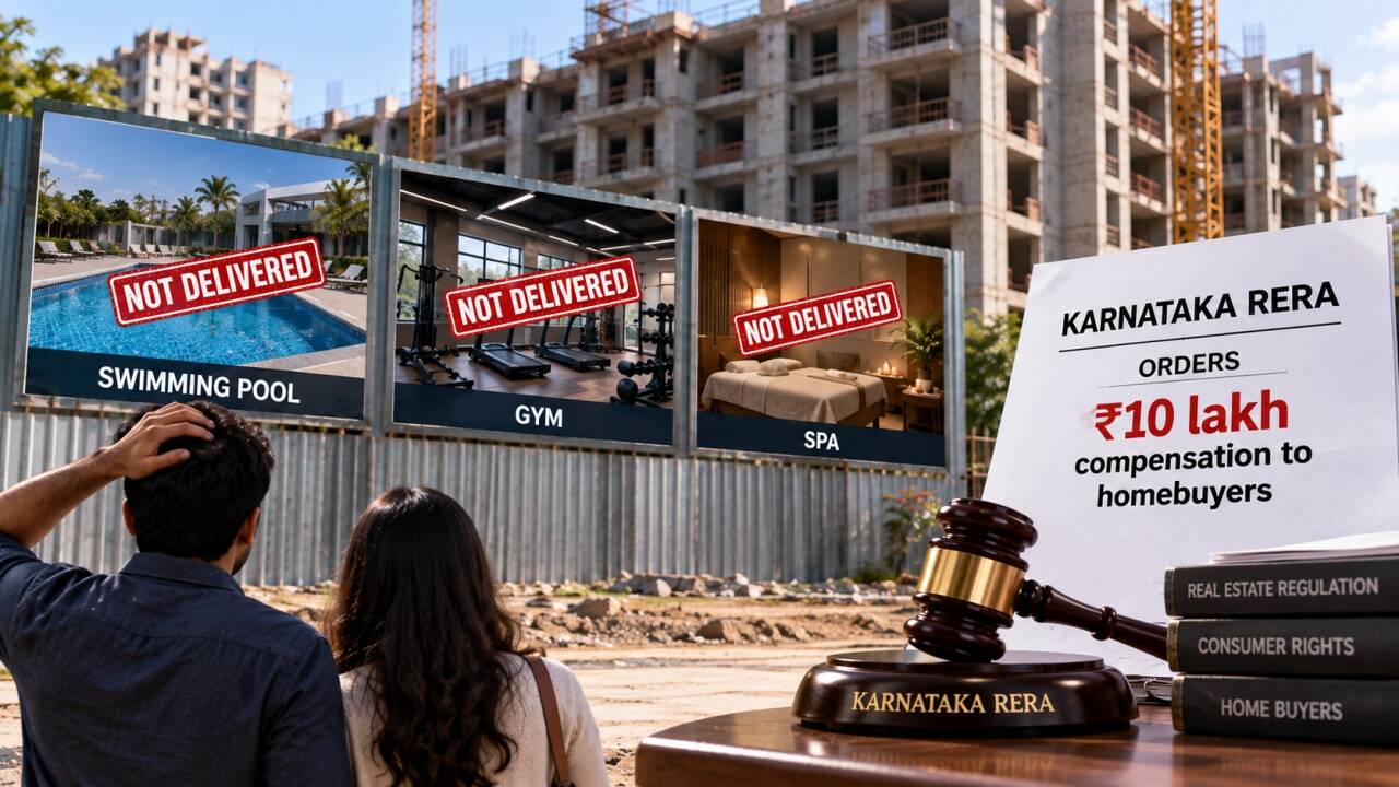 Builder Ordered to Pay Rs 10L to 4 Buyers