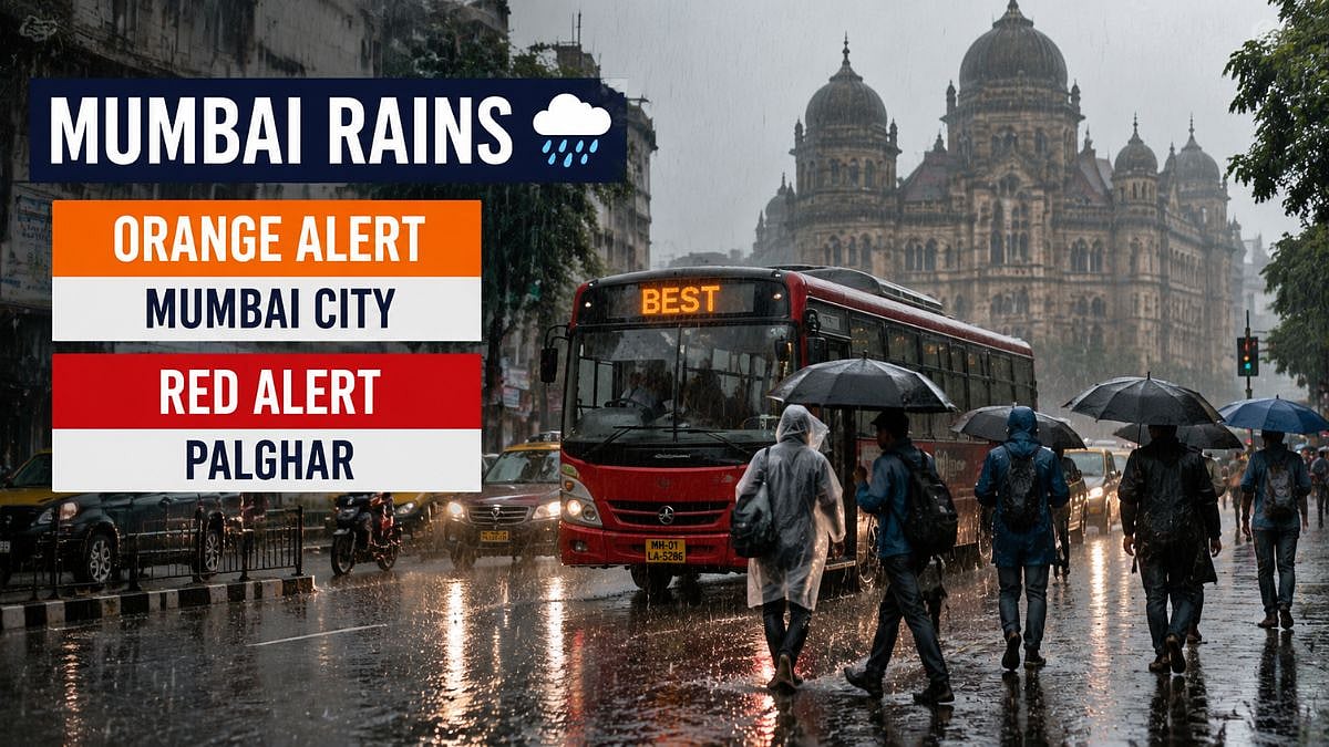 Mumbai Upgraded To Orange Alert As Heavy Rains Continue