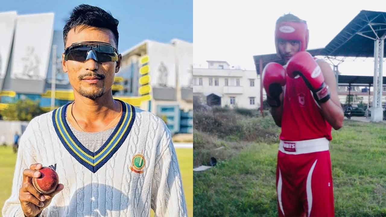 Konthoujam Switches from Boxing to Cricket