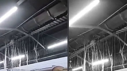 Bhopal Railway Station Flooded After Heavy Rain