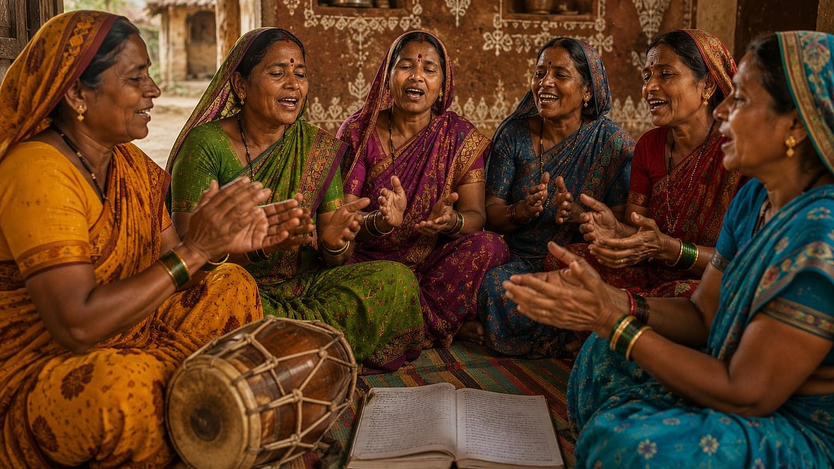 Maharashtra Women Keep Ovi Tradition Alive