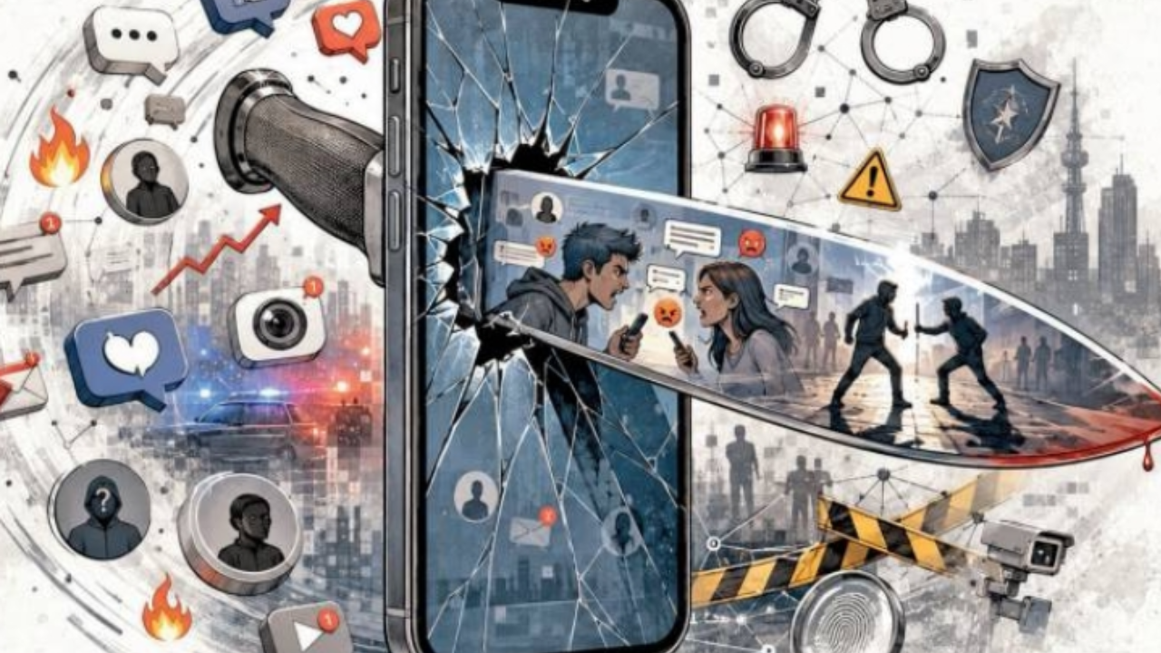 Social Media Fuels Crime Motives