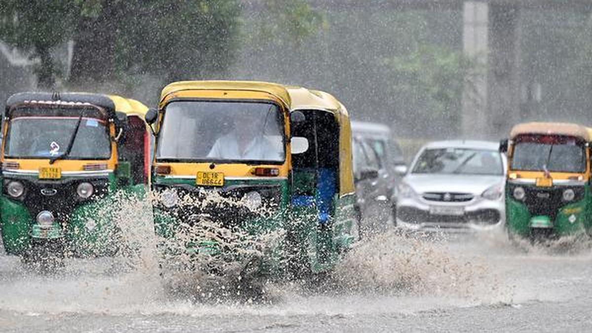 Delhi Under Orange Alert Amid Rain