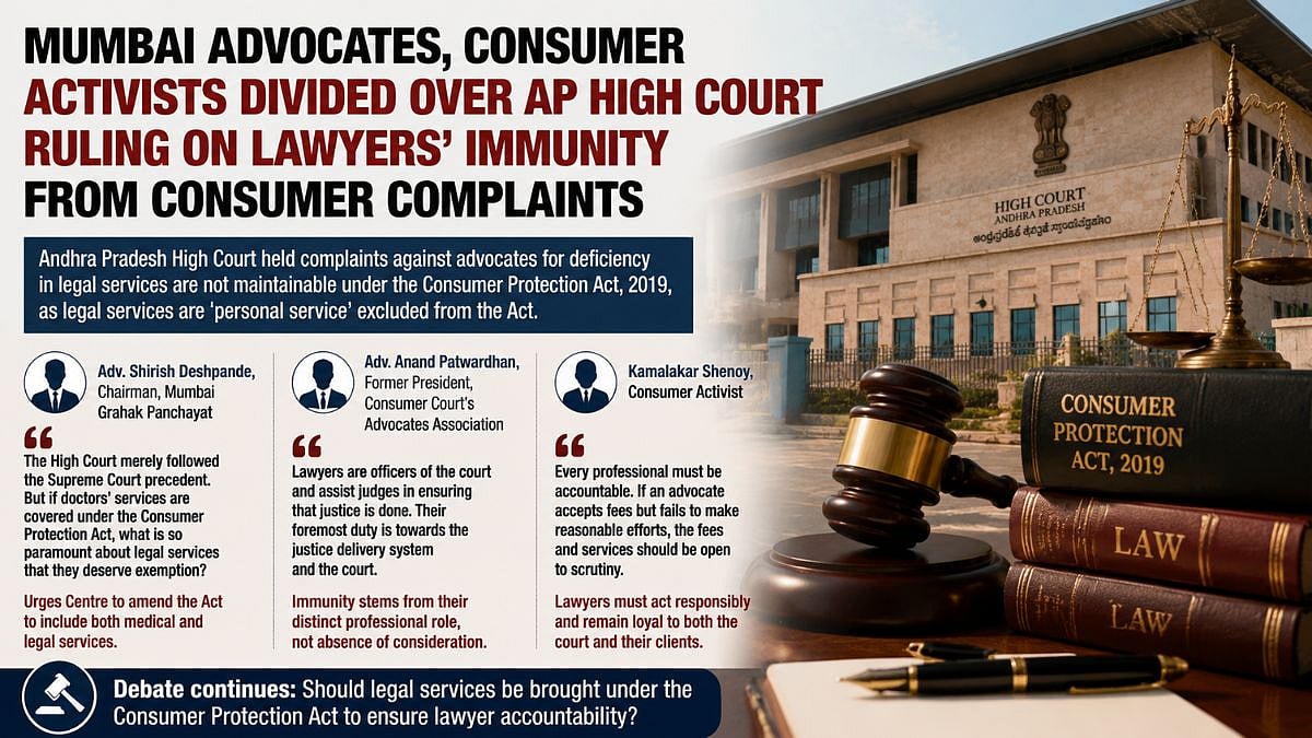 Mumbai Lawyers Divided Over Consumer Complaint Ruling