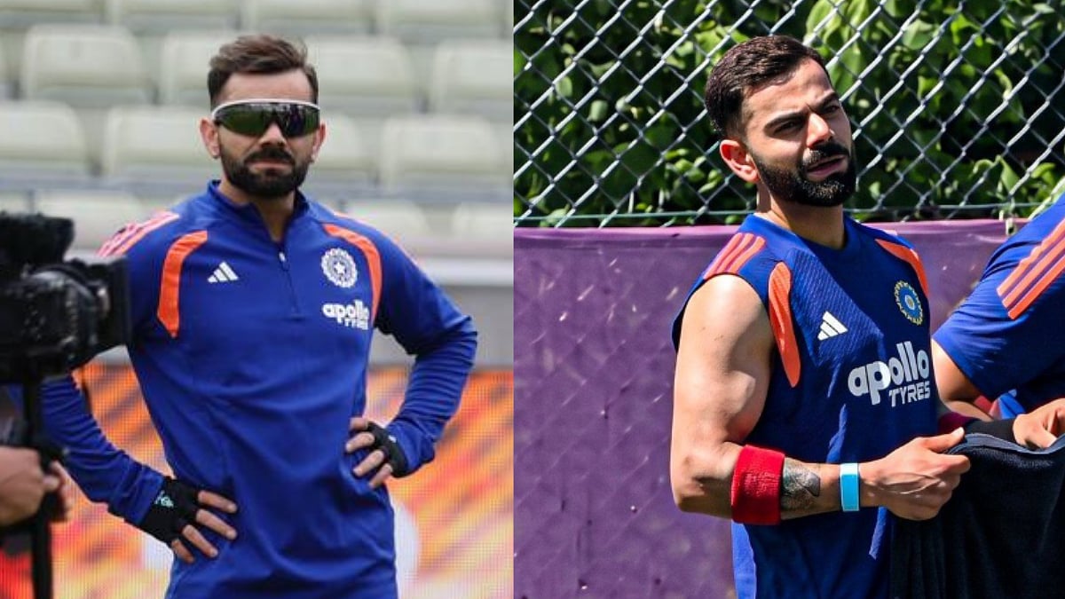 Virat Kohli Clean Bowled During Practice