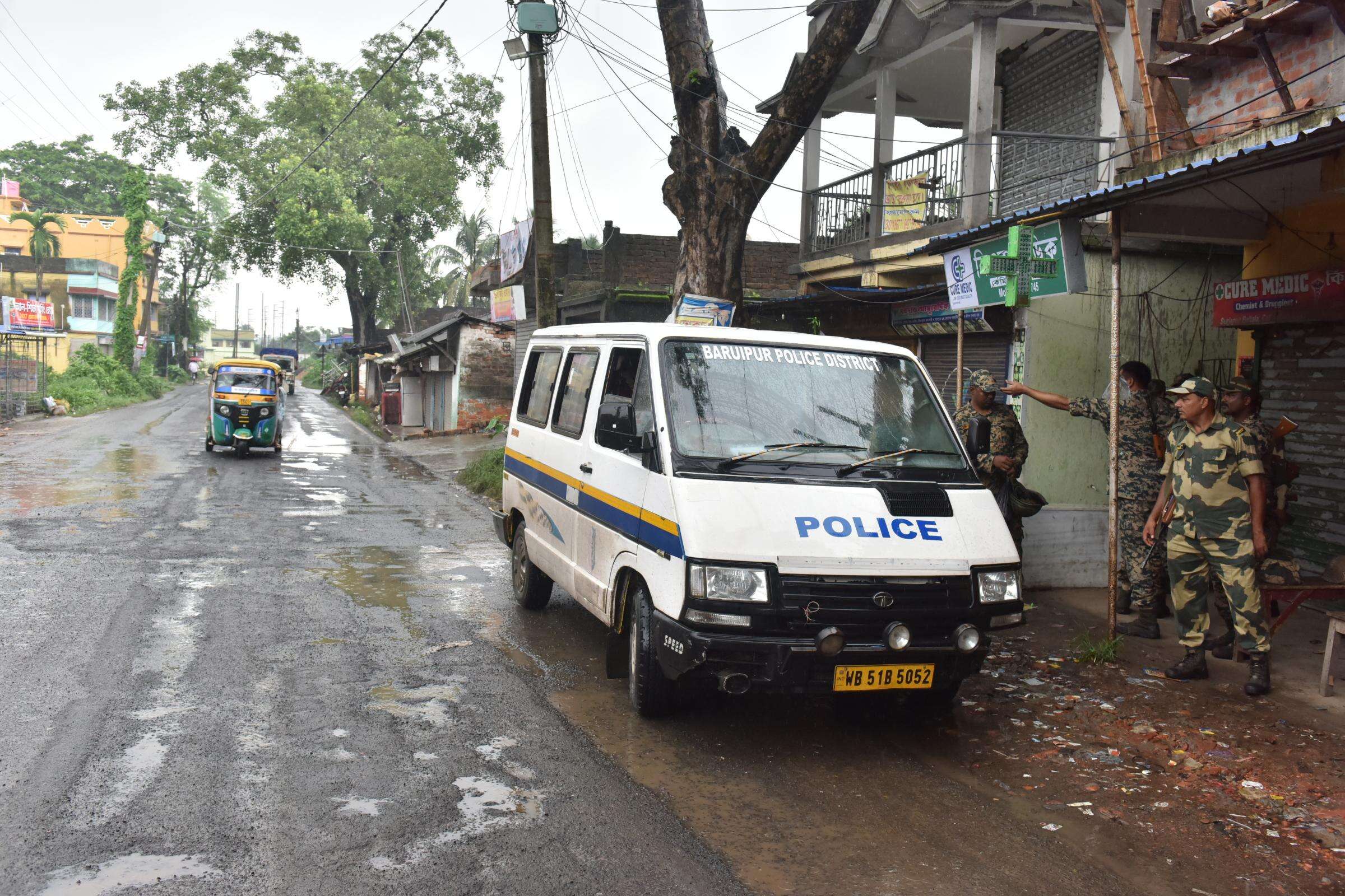 Baruipur Accused Shot Twice From Behind