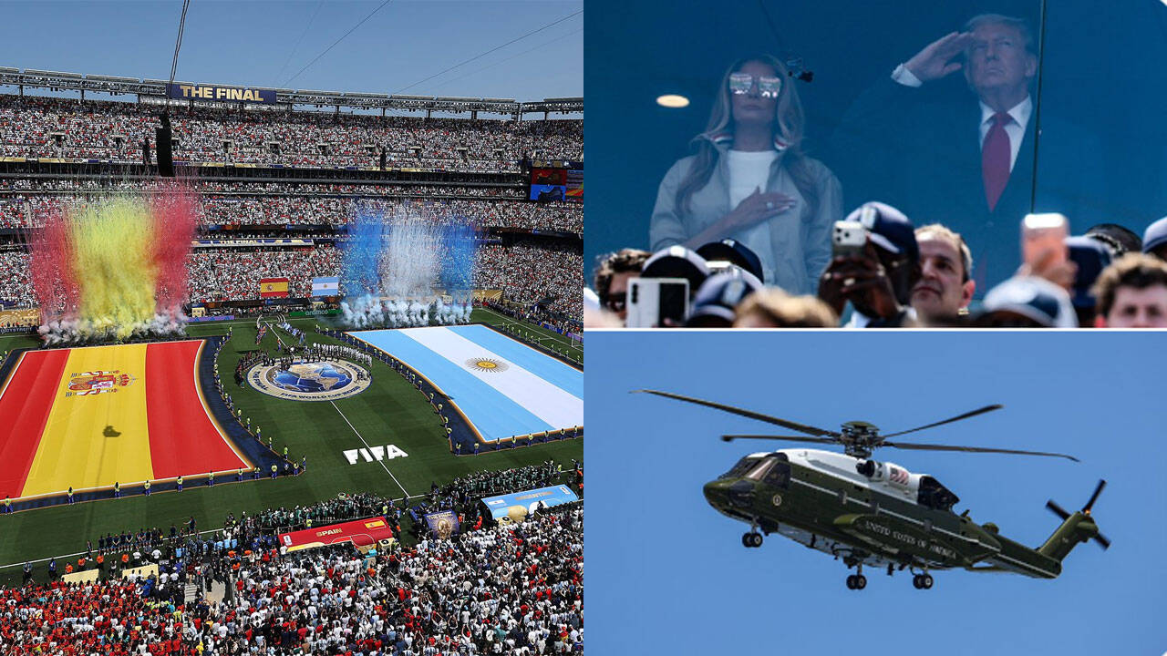 Trump Attends FIFA World Cup Final