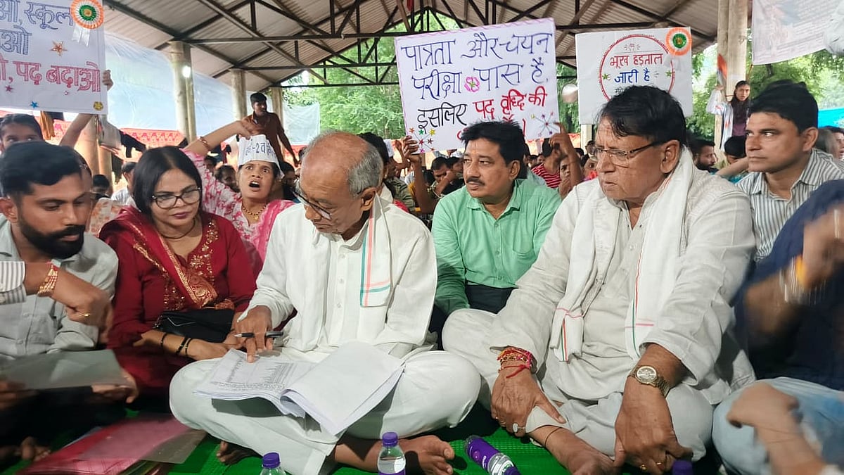 Madhya Pradesh Teacher Aspirants Protest Enters Day 15