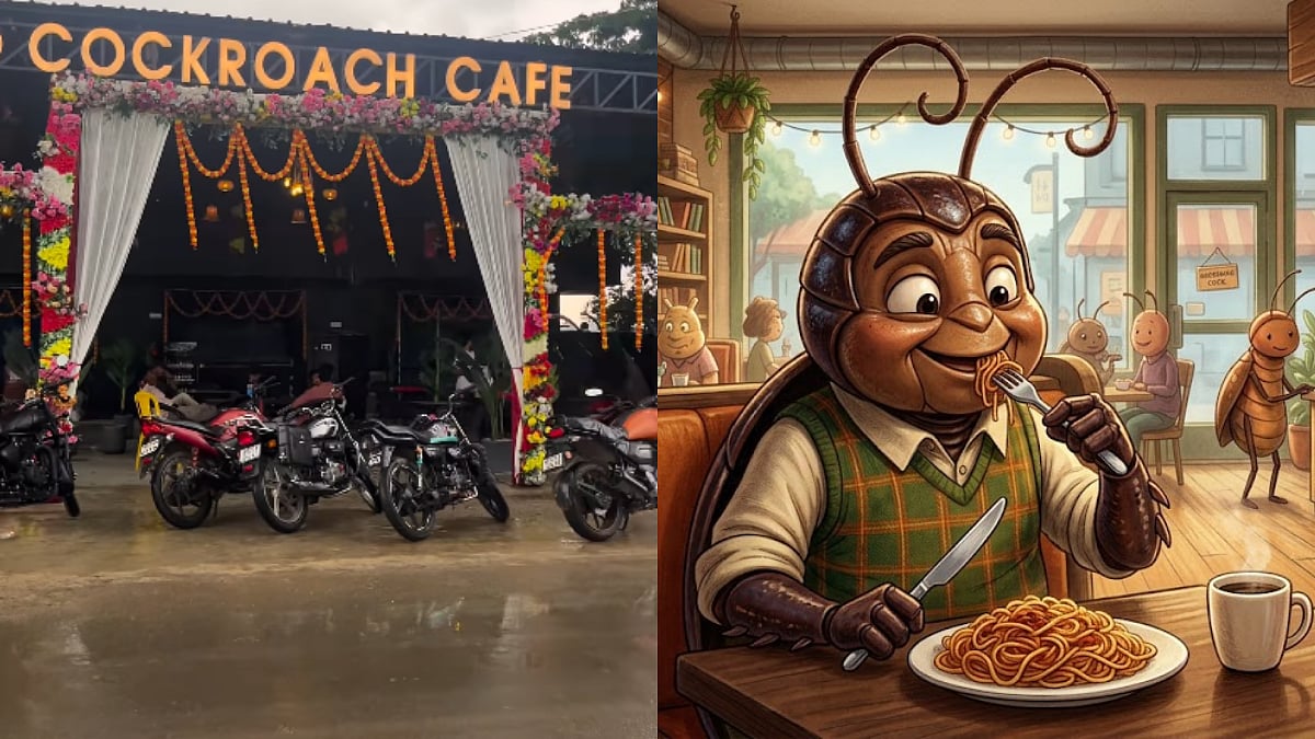 Cockroach Cafe Opens In Bihar