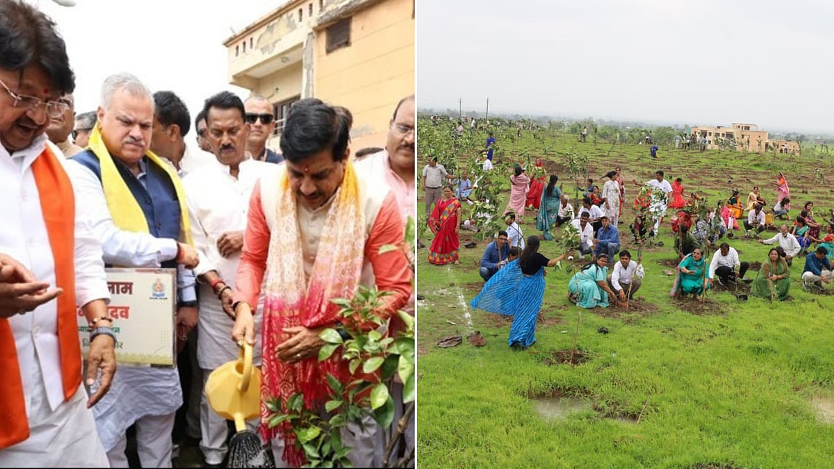 CM Launches 21 Lakh Sapling Drive in Indore
