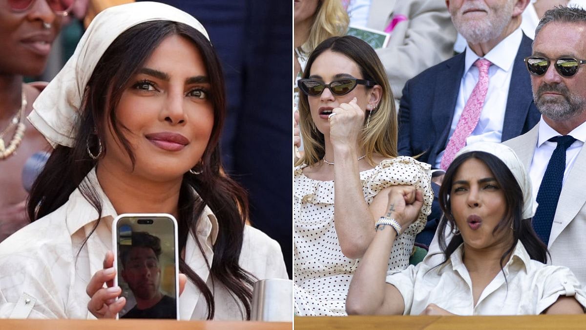 Priyanka Chopra FaceTimes Nick Jonas from Wimbledon Royal Box