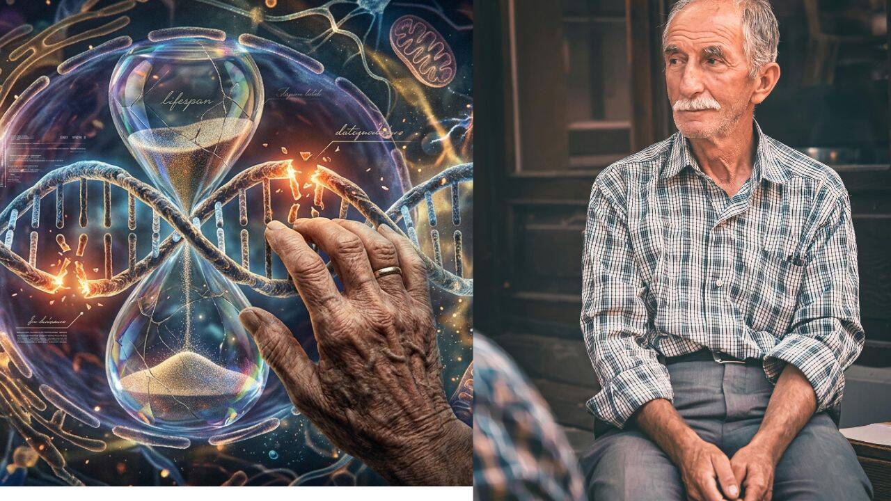 Hidden DNA Damage Affects Human Lifespan