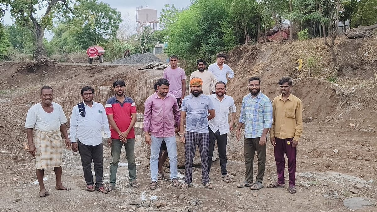 Villagers Halt Culvert Work Over Poor Quality
