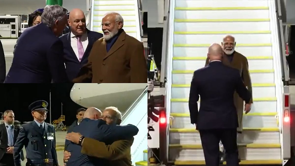 PM Modi Arrives In New Zealand For Historic Visit