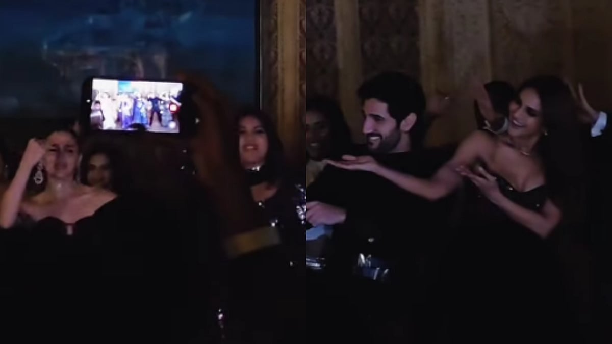 Alia Bhatt Dances At Akansha Ranjan's Cocktail Party