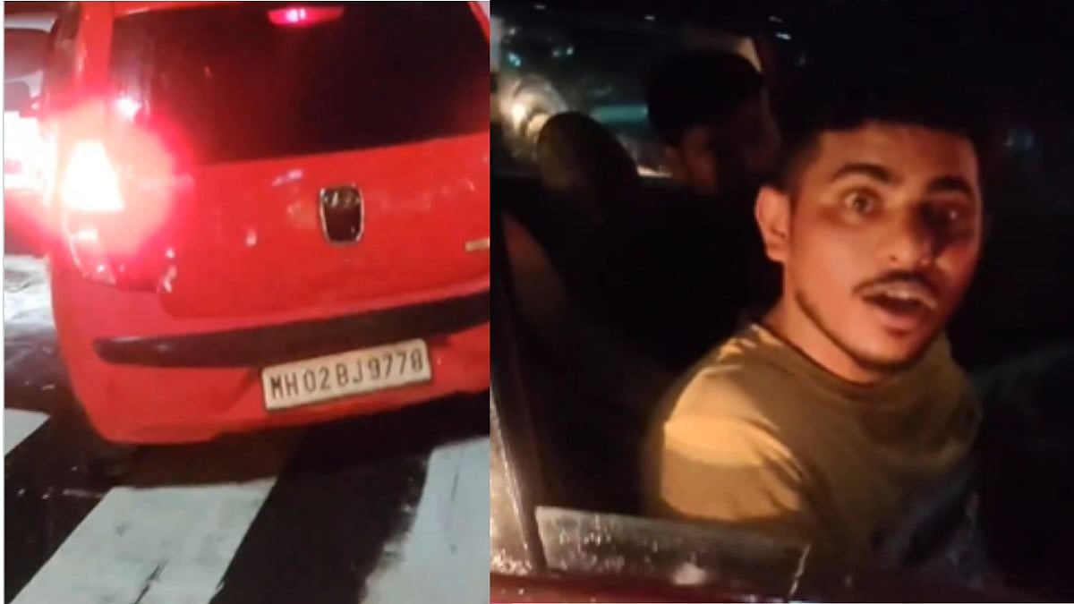 Car Hits Pedestrians On Wrong Side In Mumbai