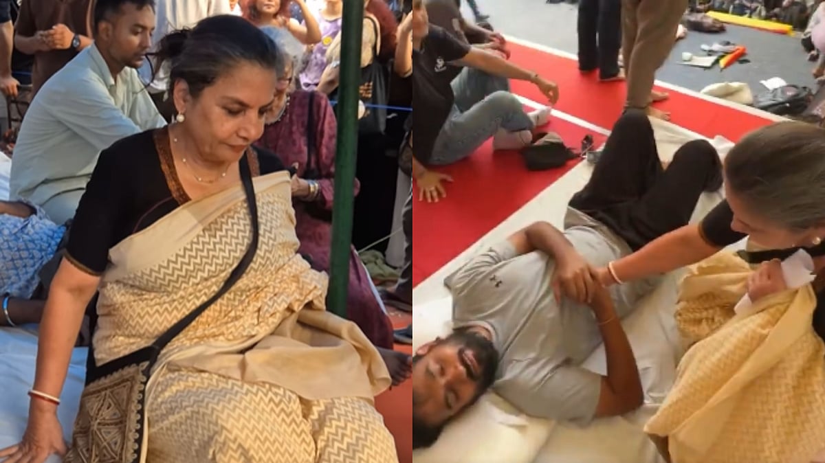 Shabana Azmi Joins NEET Protest