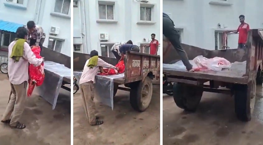 Woman's Body Transported in Garbage Vehicle in Chhatarpur