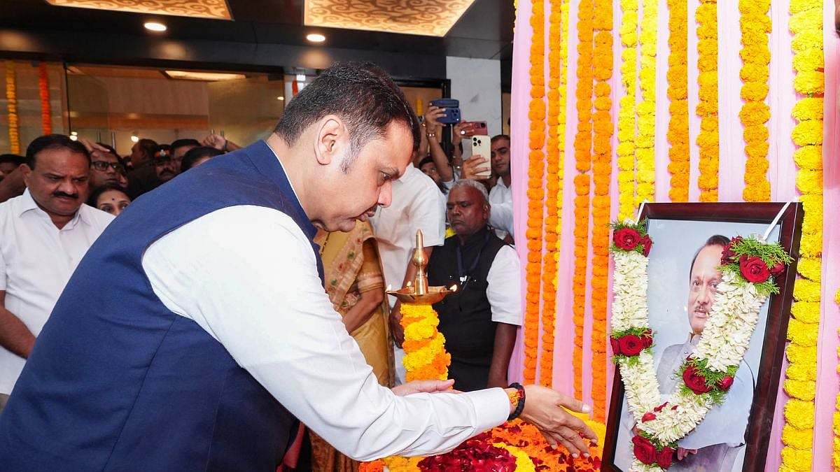 Fadnavis Pays Tribute To Ajit Pawar On Birth Anniversary