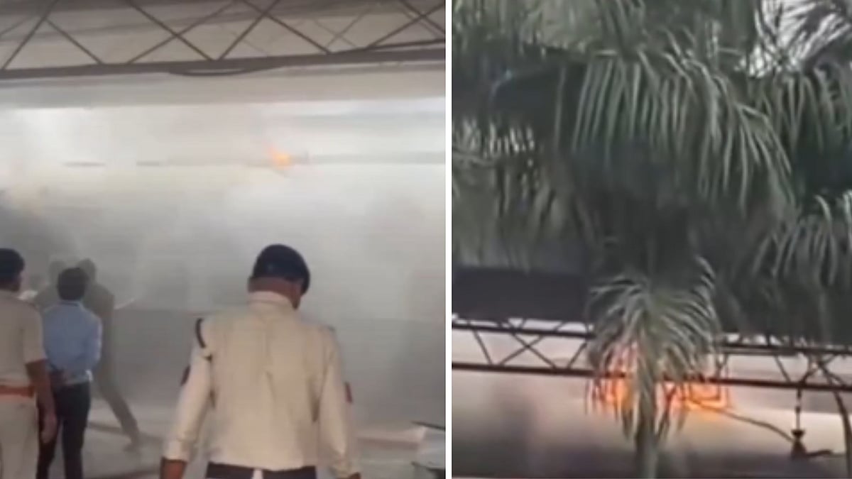 Fire Breaks Out At Jabalpur Railway Station Coach