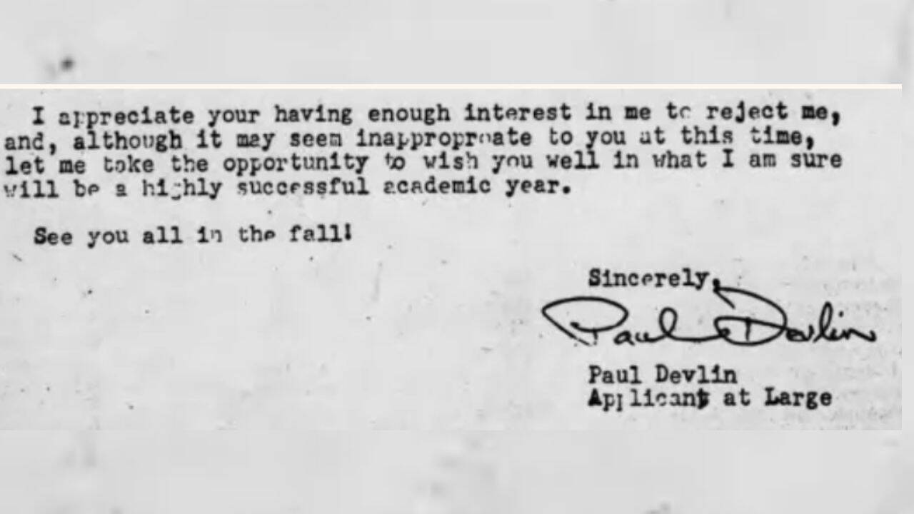 Harvard Rejection Rejected Due to Grammar Error