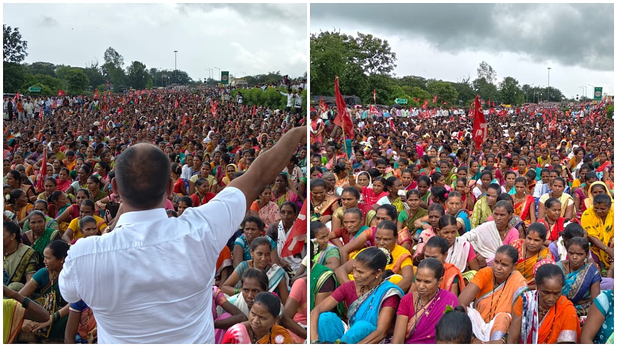 CPI(M) Protest Blocks Mumbai-Ahmedabad Highway Over Smart Meters