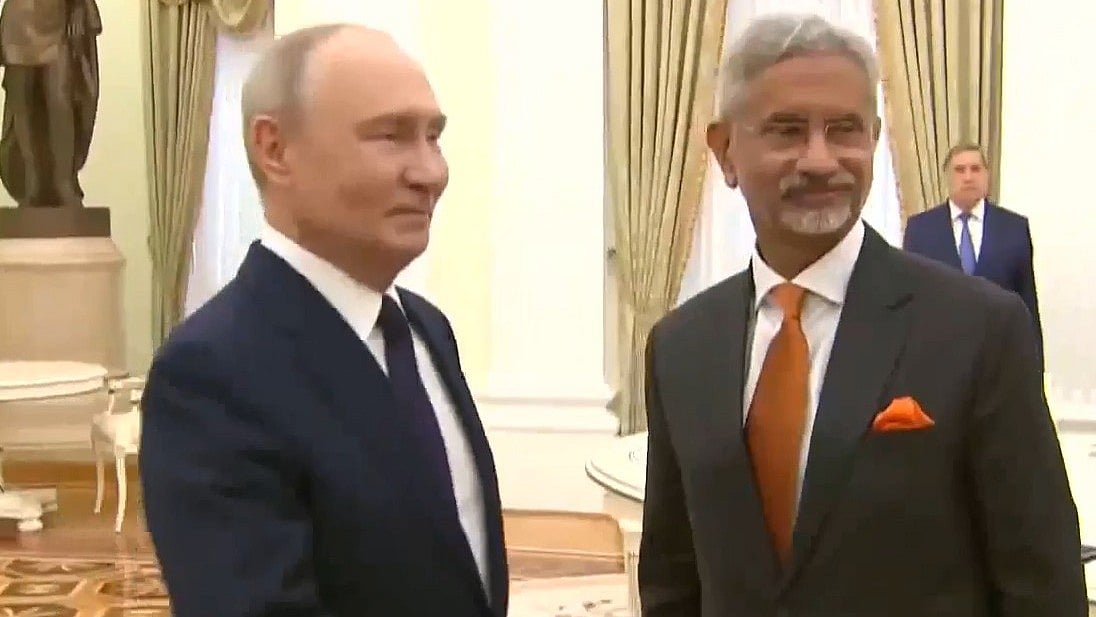 Jaishankar Meets Putin In Moscow
