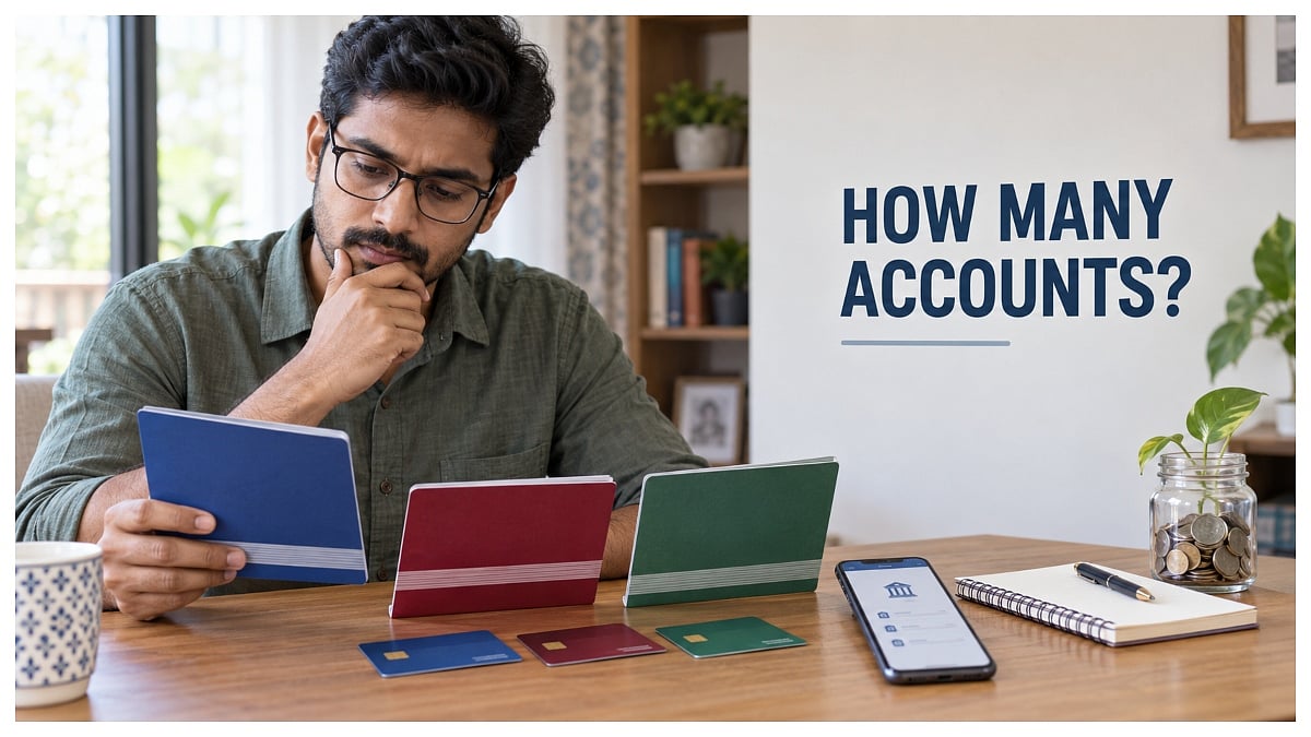 Mumbai Residents Need Only Two Bank Accounts